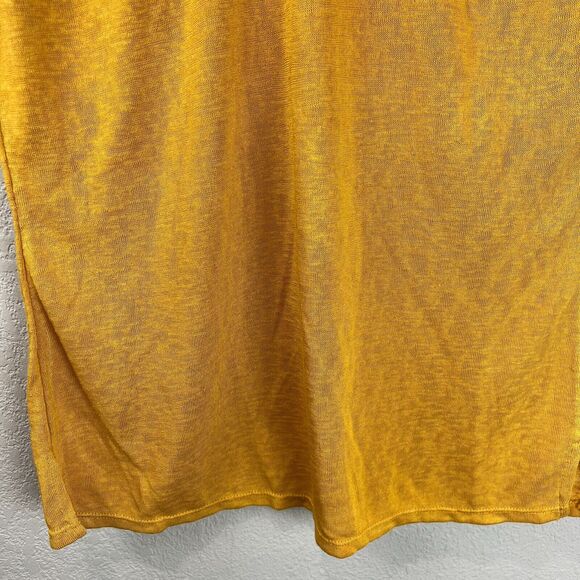 Modern Canvas Modal Blend Short Sleeve Blouse S Lagenlook Boho Classic Capsule - Picture 5 of 11